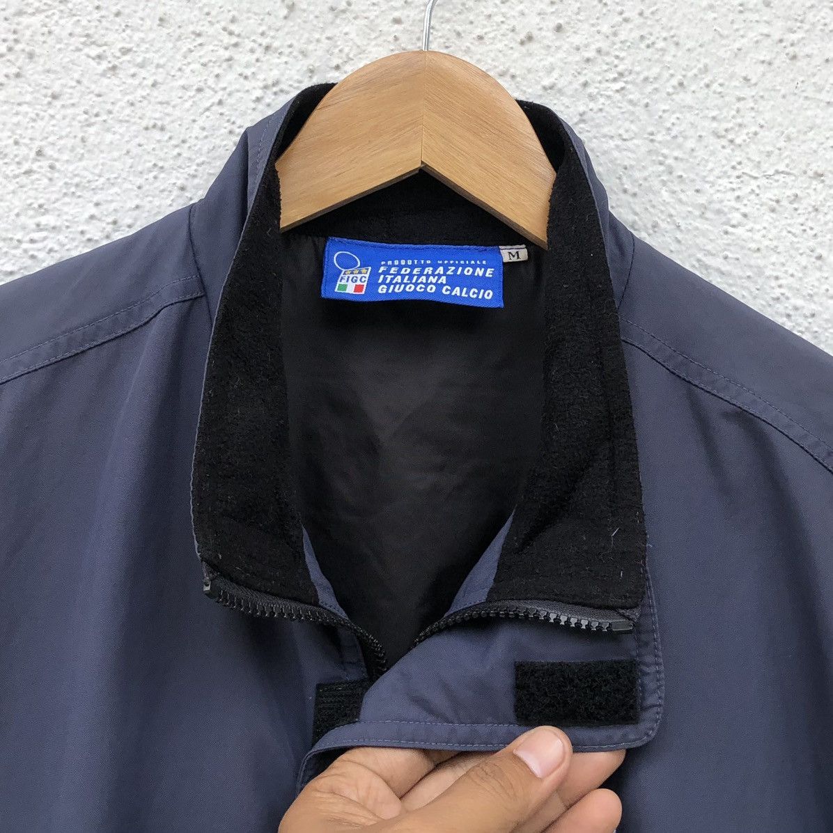 Vintage Vintage Federazione Italiana Giuoco Calcio Jacket Size US M / EU 48-50 / 2 - 12 Thumbnail