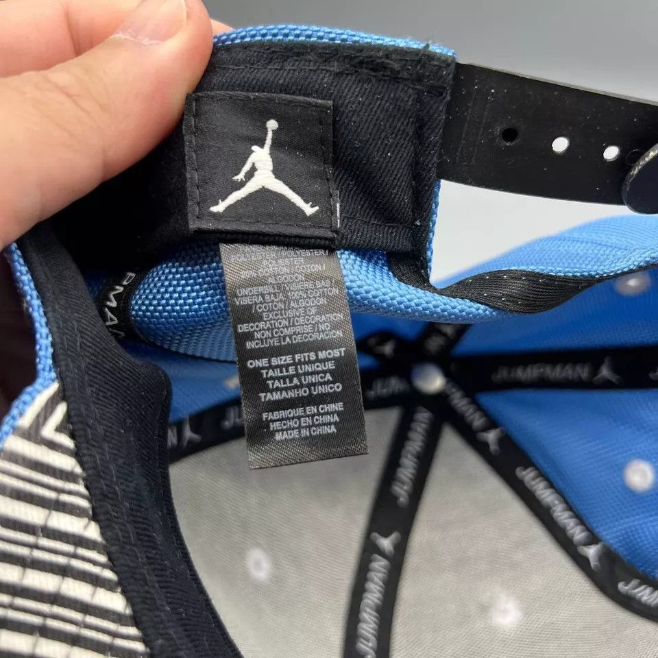 Jordan Brand Air Jordan 11 Hat Men Lines Jumpman J11 Snap Back Cap Size ONE SIZE - 5 Thumbnail