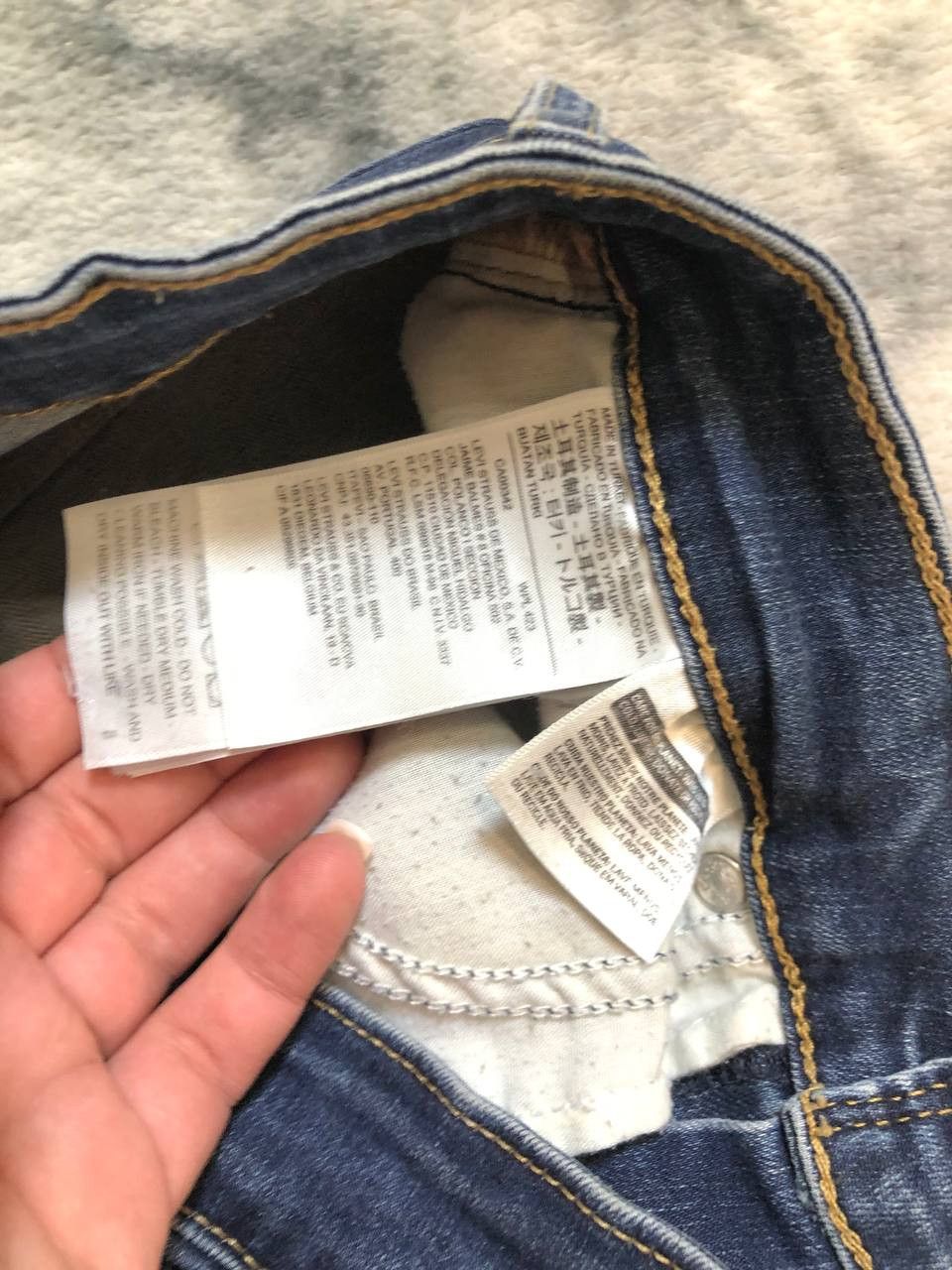 Levi's Jean Levis denim Size 28" / US 6 / IT 42 - 2 Thumbnail