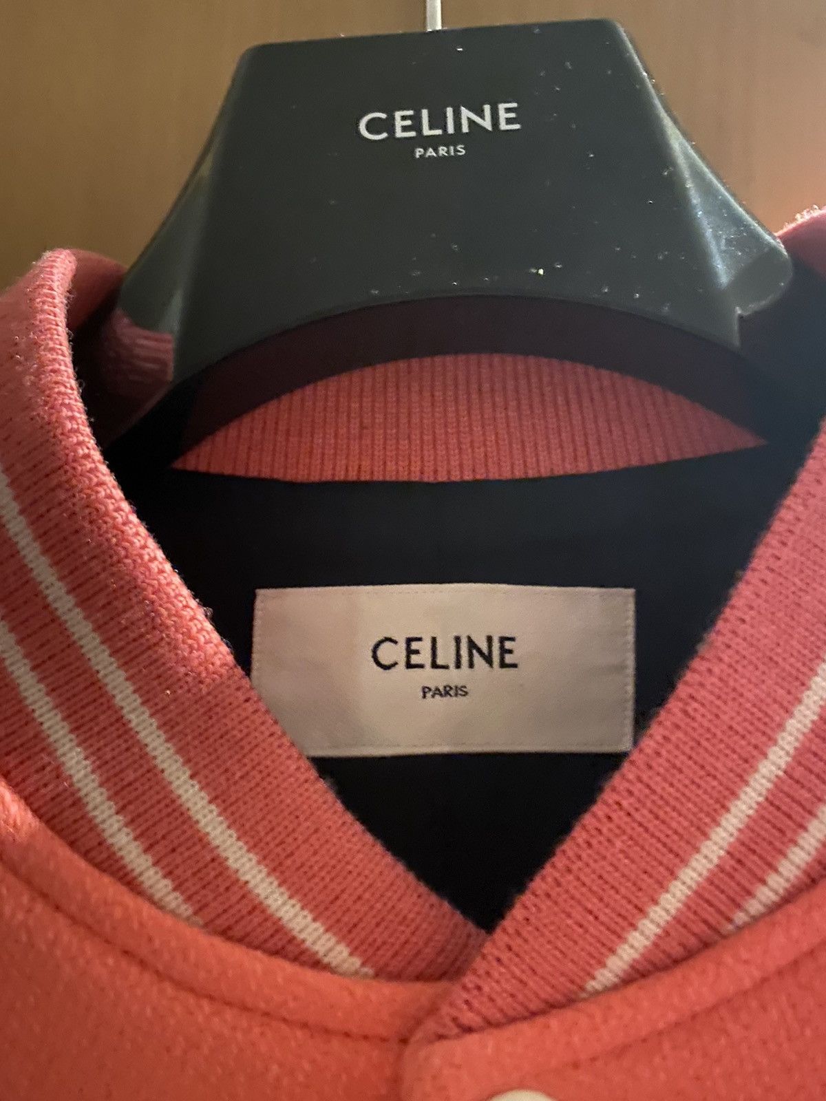 Celine CELINE - Embroidered Virgin Wool blend jacket Size US L / EU 52-54 / 3 - 4 Thumbnail