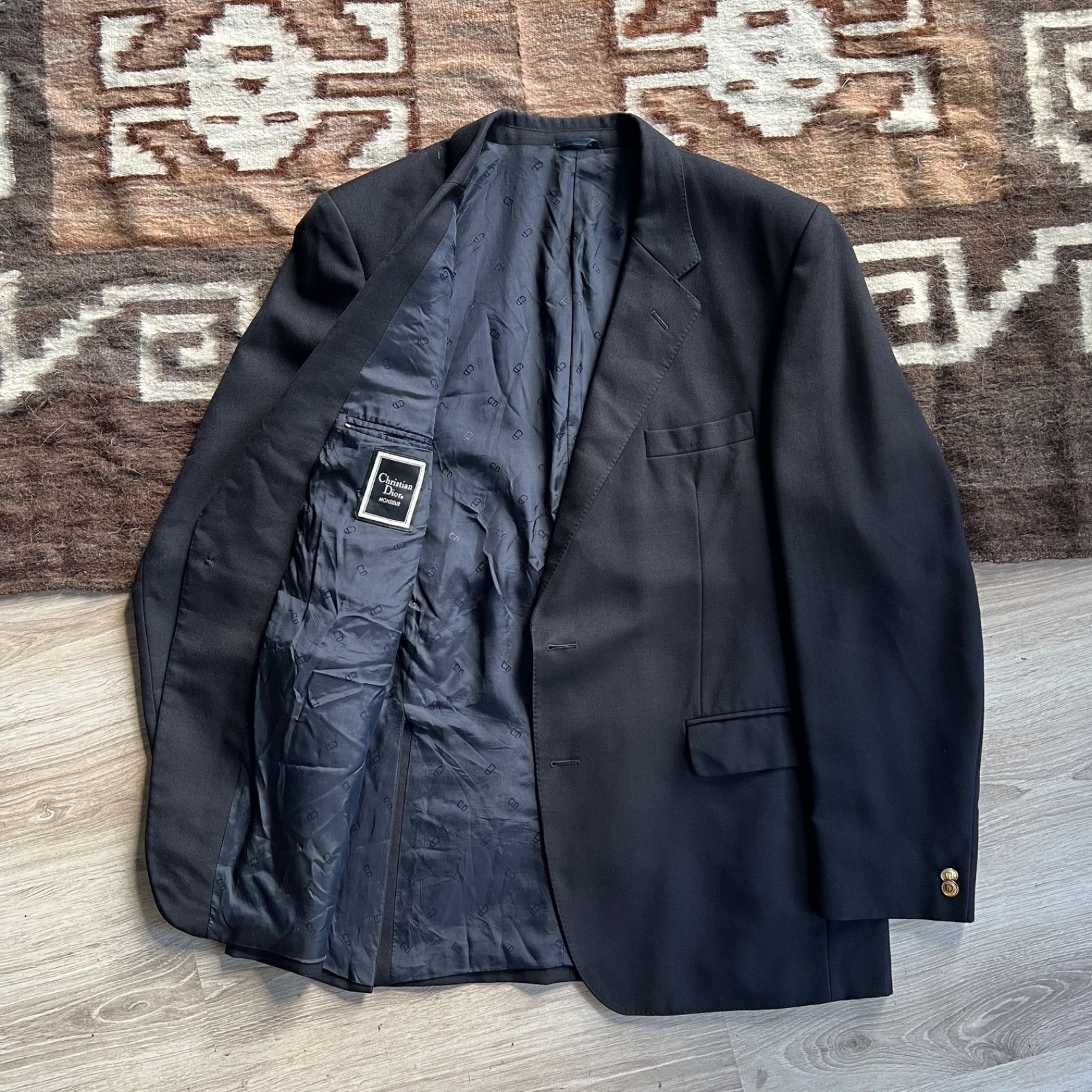 Dior Vintage Christian Dior Monsieur Blazer Jacket 9534AC Size US M / EU 48-50 / 2 - 2 Thumbnail