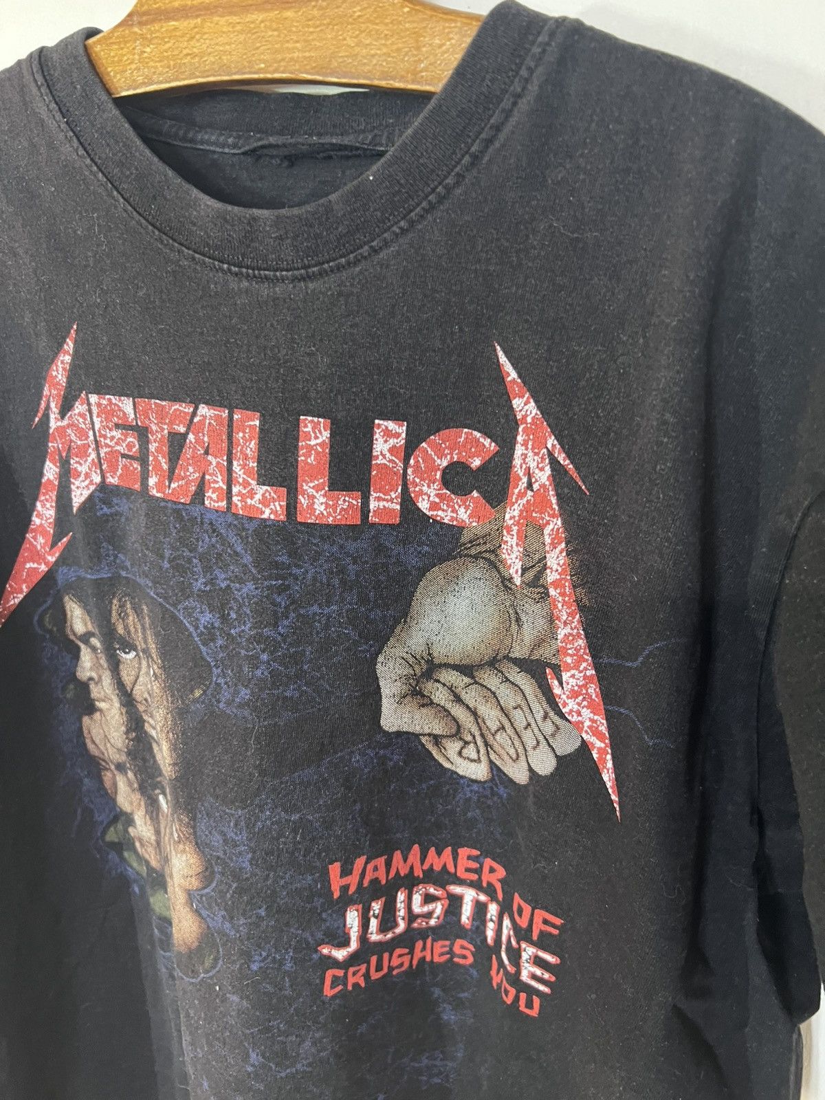 Band Tees Shirt vintage Metallica early Y2K Justice Size US L / EU 52-54 / 3 - 2 Thumbnail