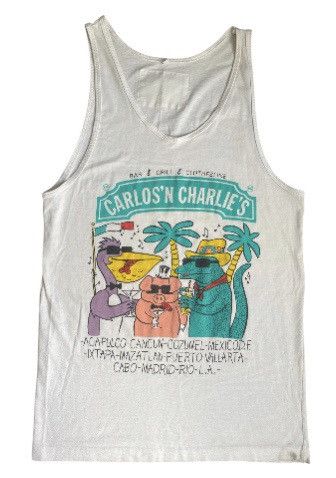 Vintage Vintage 1992’ Carlos and Charlie’s Tank Top Size US XL / EU 56 / 4 - 1 Thumbnail