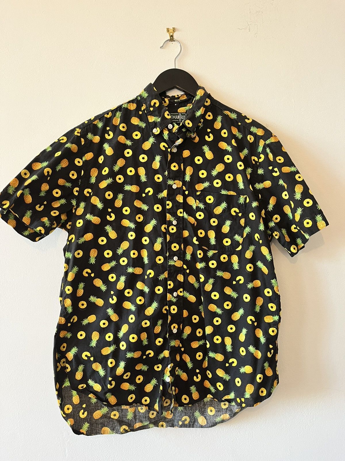 Gitman Bros. Vintage Gitman Bros Vintage Pineapple Hawaiian Shirt Size US L / EU 52-54 / 3 - 1 Thumbnail