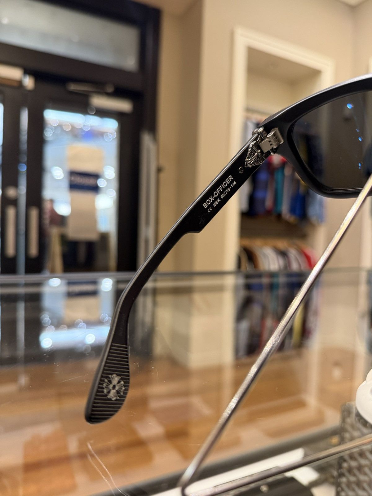 Chrome Hearts Chrome Hearts Box Officer Sunglasses Size ONE SIZE - 5 Thumbnail