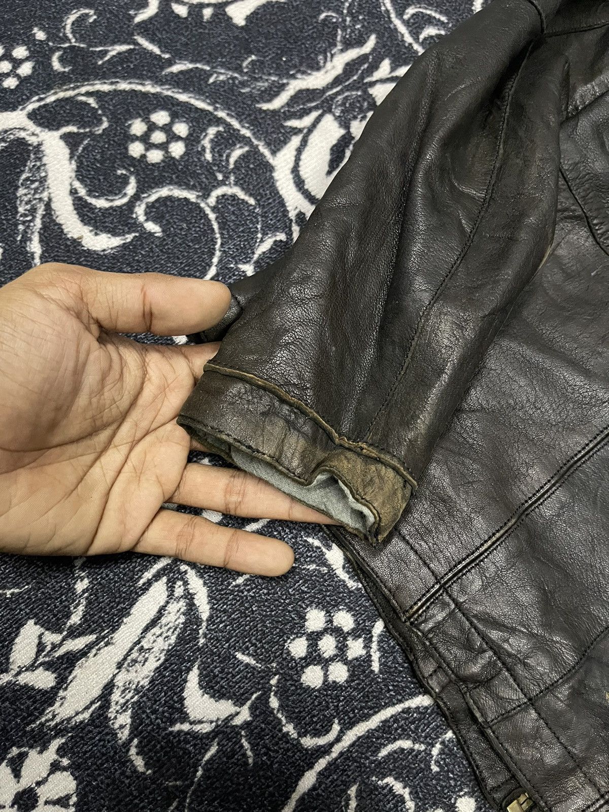 CHRISTIAN PEAU VINTAGE CHRISTIAN PEAU GOAT LEATHER BIKER JACKET Size XS / US 0-2 / IT 36-38 - 16 Thumbnail