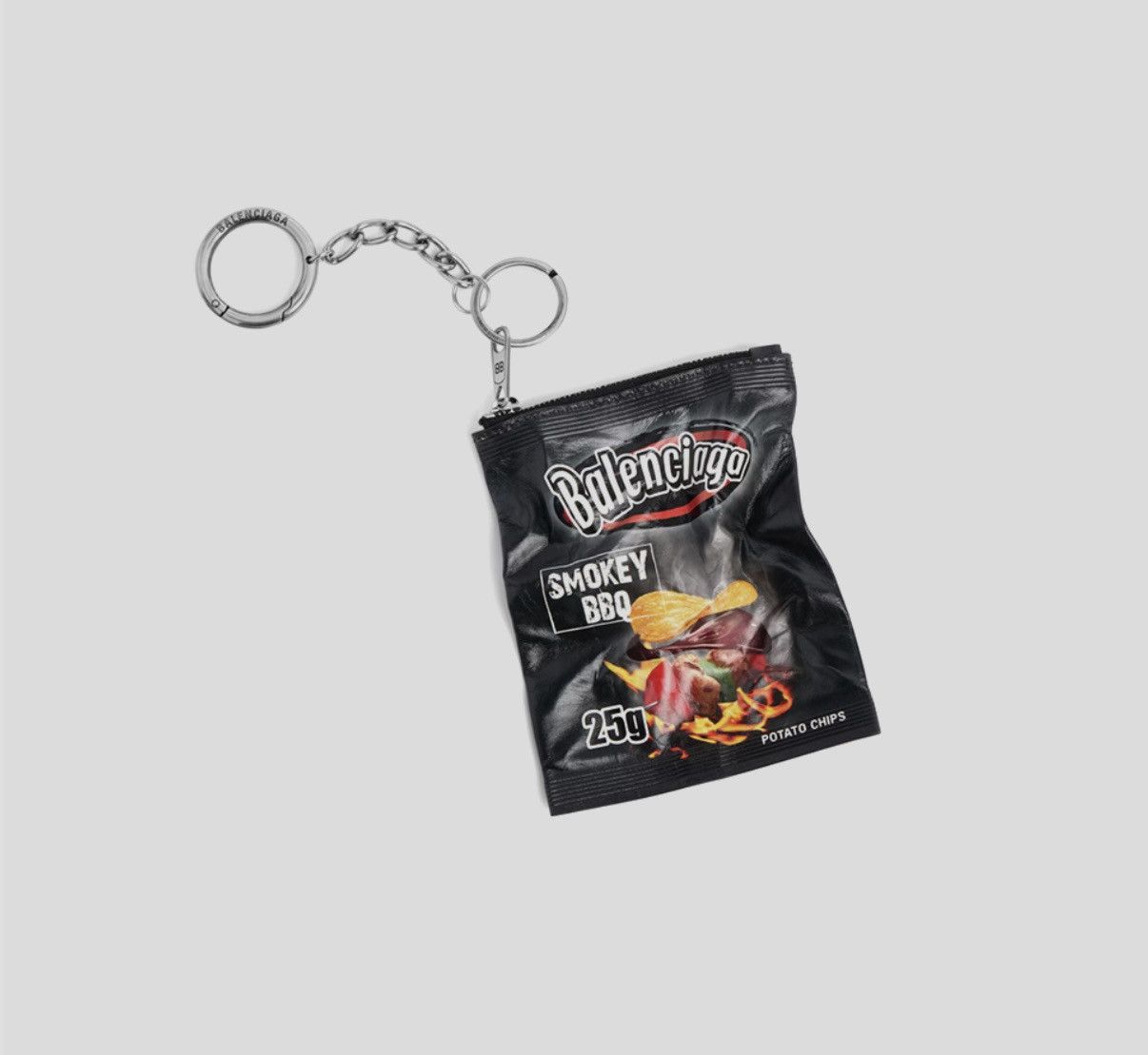 BNWT Rare Balenciaga Chips Keychain