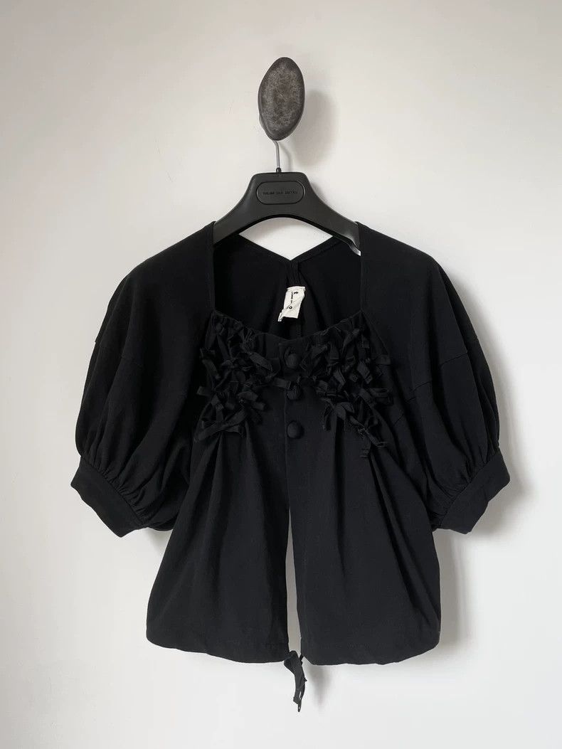 Comme des Garcons Comme Des Garcons Bow Square Neck Bubble Sleeve Short Slee Size S / US 4 / IT 40 - 4 Thumbnail