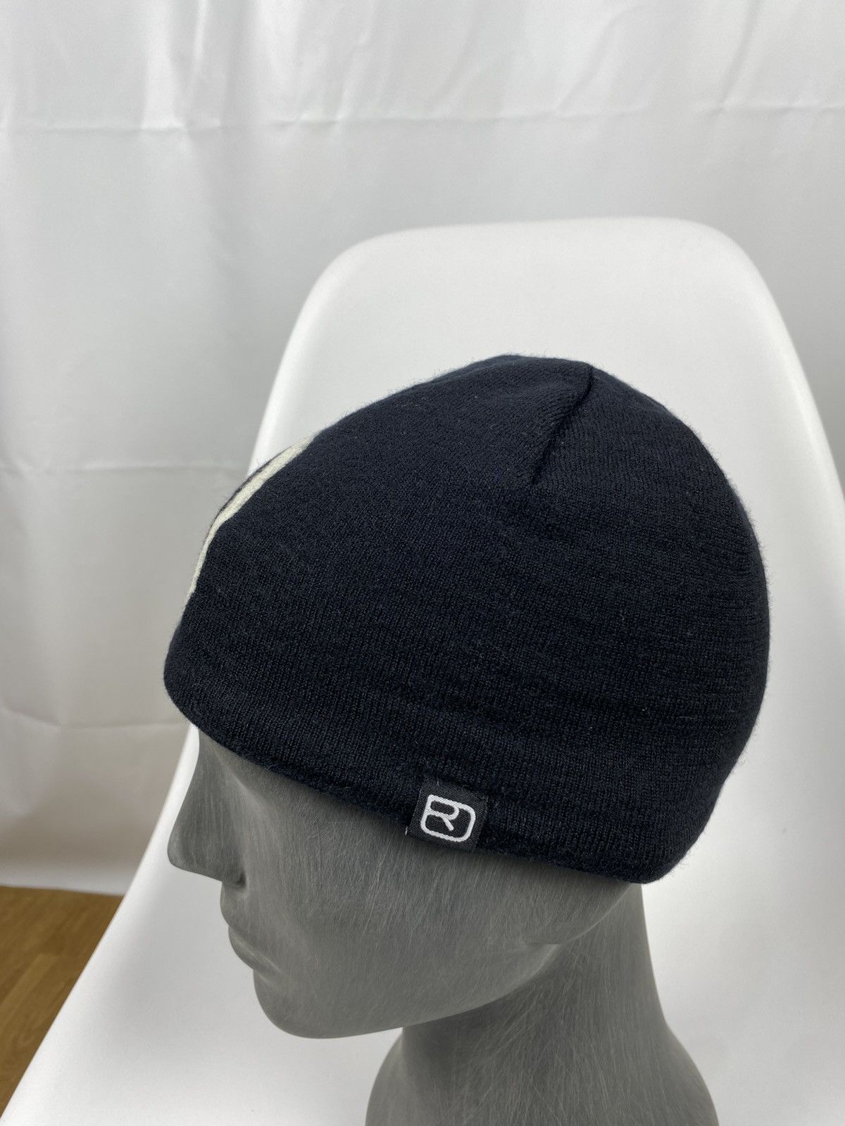 ORTOVOX Ortovox Virgin Wool Beanie Hat Logo One size Size ONE SIZE - 3 Thumbnail