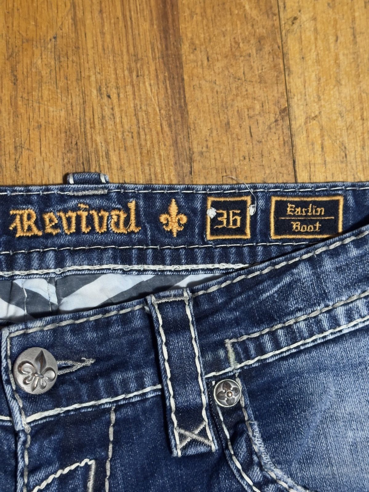 Rock Revival Rock Revival Bootcut Jeans Size US 36 / EU 52 - 3 Thumbnail
