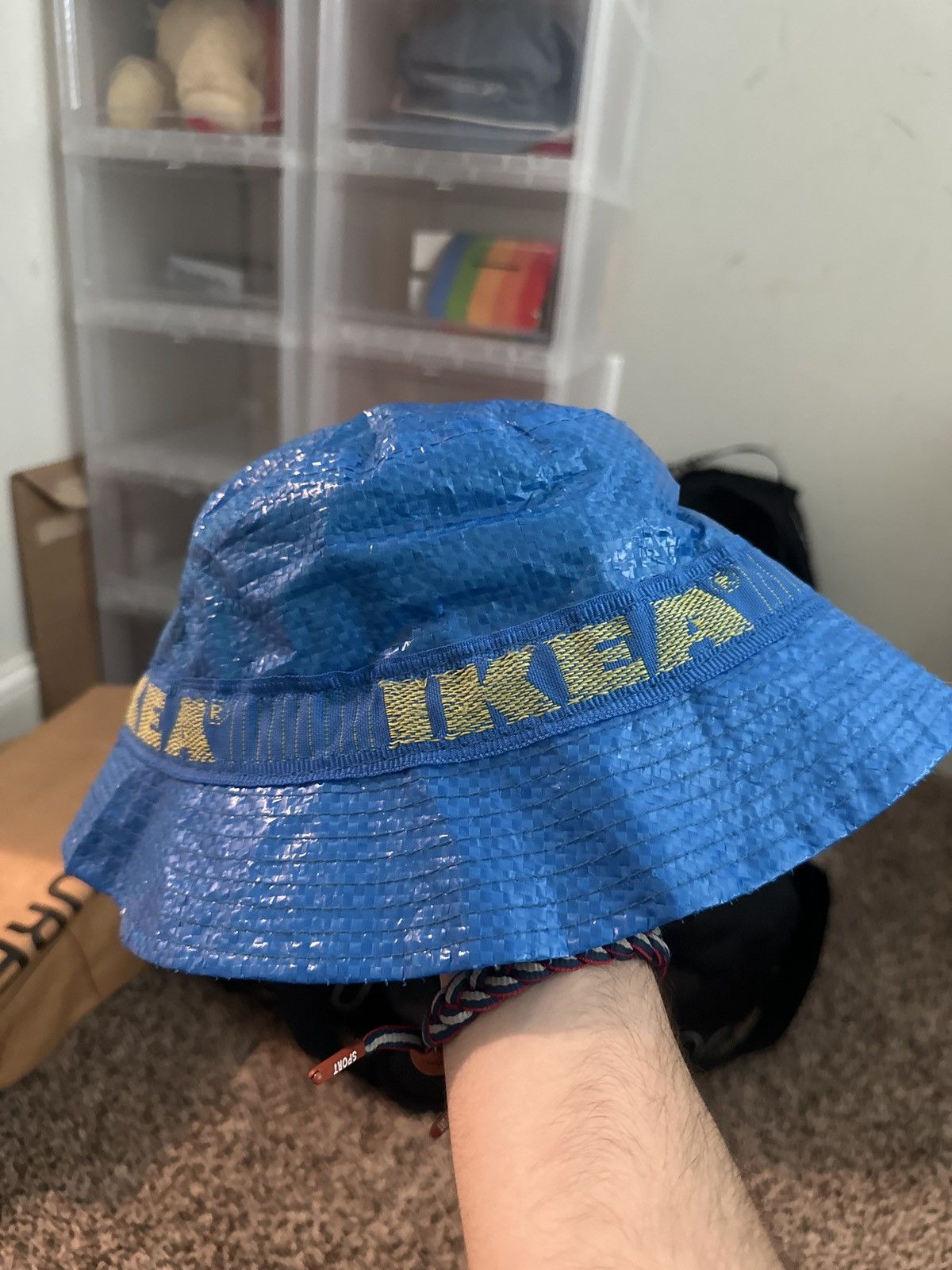 Ikea Bucket Chair IKEA Limited Edition KNORVA Bucket Hat Blue Ikea