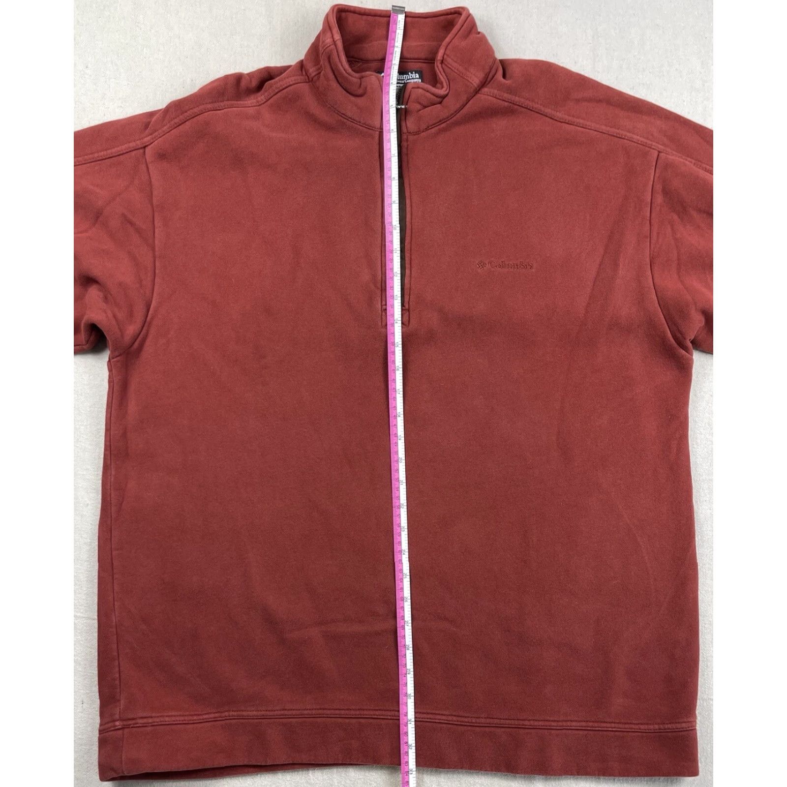 Vintage VINTAGE Columbia XL Mens Sweater 1/4 Pullover Field Barn Chore Jacket Knit Zip Mock Neck 90s Outdoor Sports Hiking Mens Size US XL / EU 56 / 4 - 6 Thumbnail