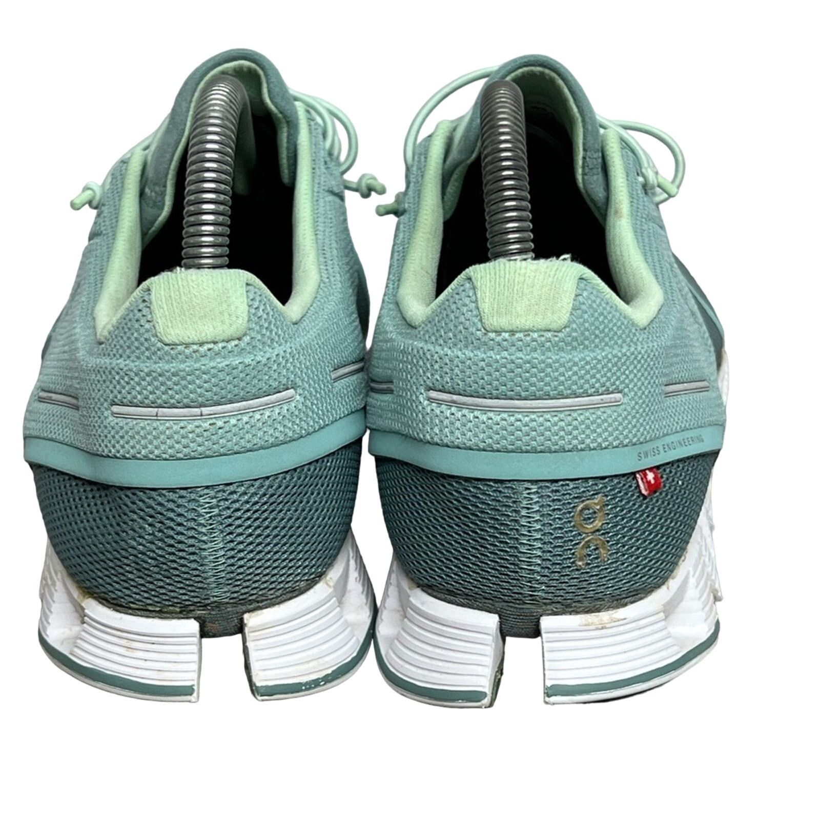 On On Cloud Tide Seafoam Lace Up Running Shoes Sneaker 9.5 Size US 9.5 / IT 39.5 - 5 Thumbnail