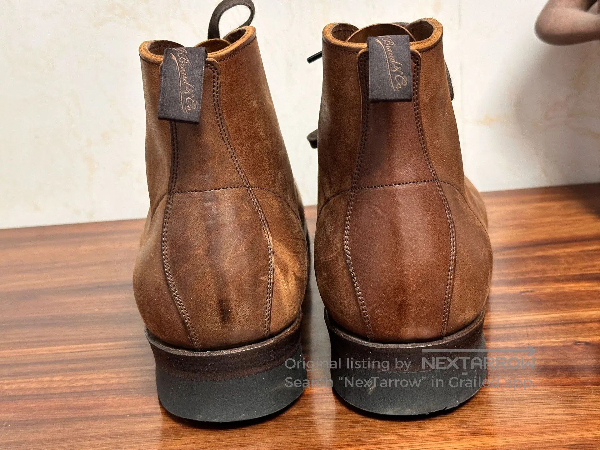 Old Joe Old Joe Horsebutt Monkey Boots 'The Welder'. Size US 8.5 / EU 41-42 - 6 Thumbnail