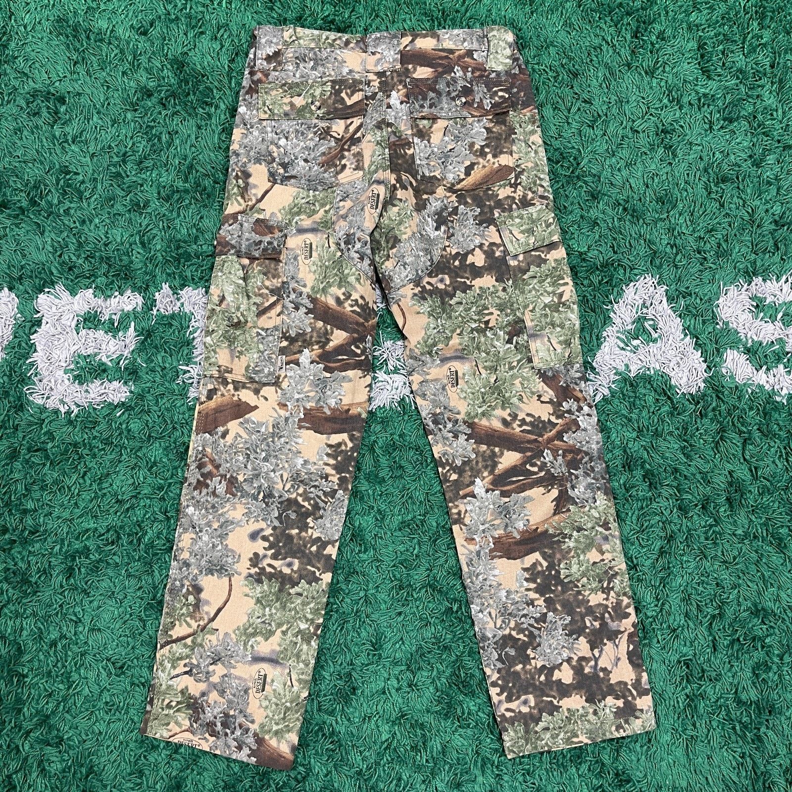 Vintage Kings Camo Hunting Cargo Pants Size Small S 30x32 B10 Size US 30 / EU 46 - 5 Thumbnail