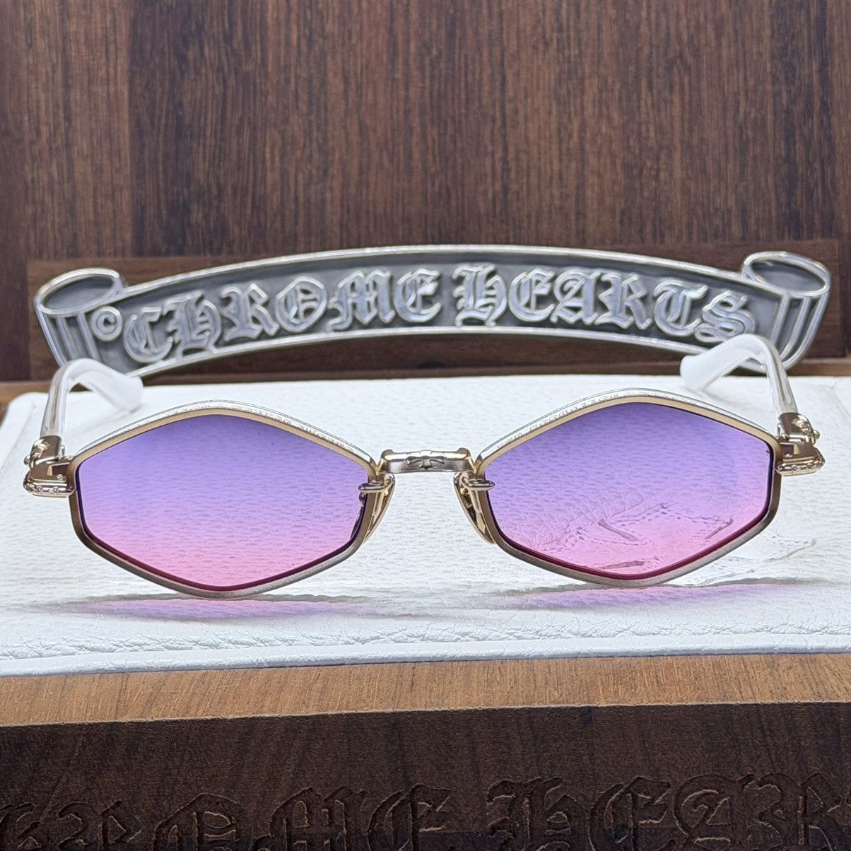 Chrome Hearts Chrome Hearts NIP SLIP 1/1 Sunglasses Size ONE SIZE - 5 Thumbnail