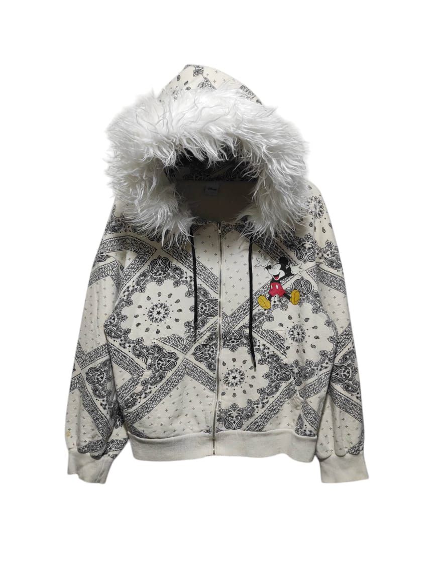 Disney Disney Paisley zip fur hoodie ifsix LGB style Size US S / EU 44-46 / 1 - 1 Thumbnail