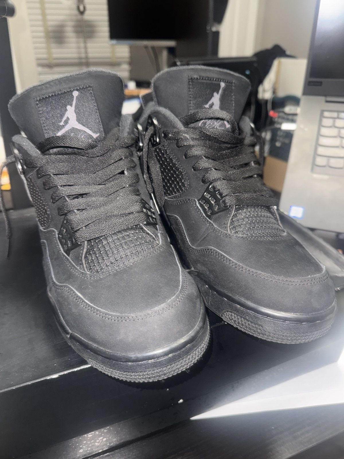 Jordan Brand Jordan 4 “Black Cat” 2020 Size US 11.5 / EU 44-45 - 3 Thumbnail