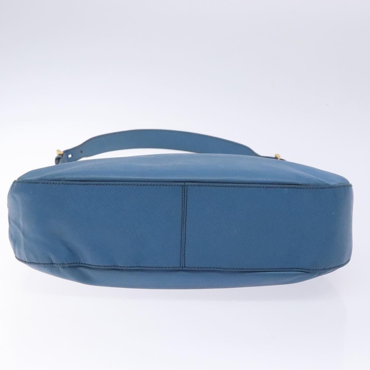 Prada PRADA Shoulder Bag Leather Blue Gold Size ONE SIZE - 9 Thumbnail