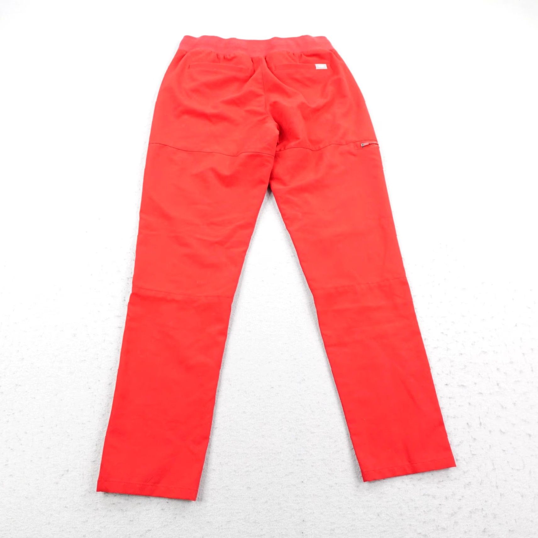 Vintage FIGS Scrub Pants Womens Small Red Manari Bottoms Medical Nurse Technical Scrubs Womens S Red Manari Bottoms FIGS Size 28" / US 6 / IT 42 - 4 Thumbnail