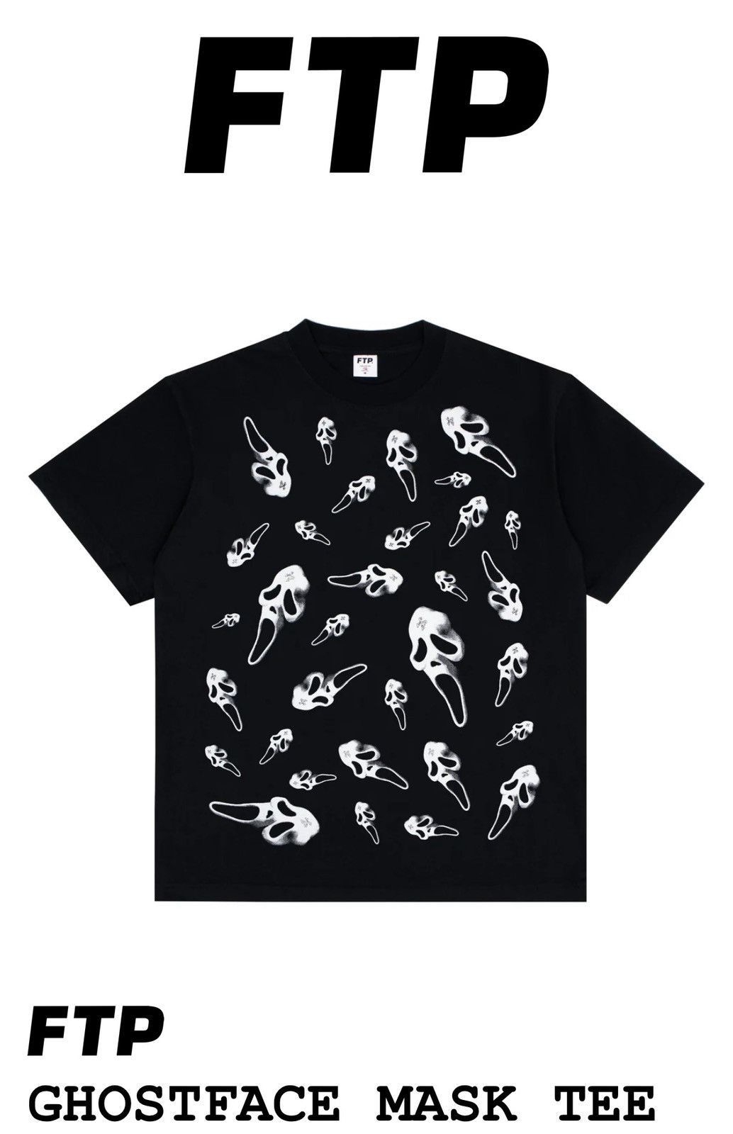 Fuck The Population FTP ghost face mask tee Size US XXL / EU 58 / 5 - 1 Preview