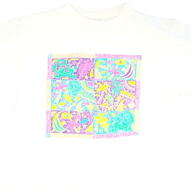 Vintage **Vintage Hawaii Art Tee Mens Medium White Palm Trees Travel** User: Vintage Hawaii Art Tee Mens Medium White Palm Trees Travel Size US M / EU 48-50 / 2 - 2 Thumbnail