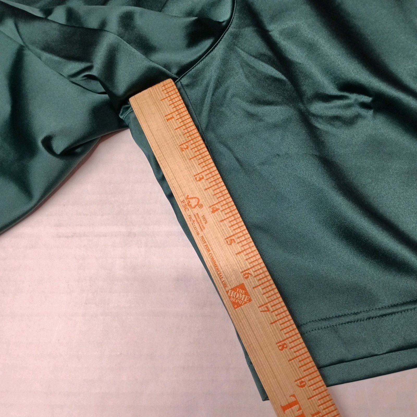 Reebok Reebok Men's Satin Mesh Basketball Shorts XL Green Pull On Size US 36 / EU 52 - 2 Thumbnail