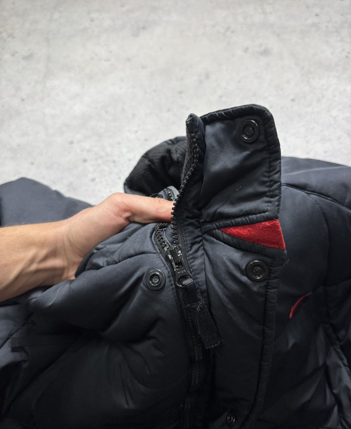Nike Nike Vintage 00’s Down Puffer Jacket Drill Swoosh Size US M / EU 48-50 / 2 - 6 Thumbnail