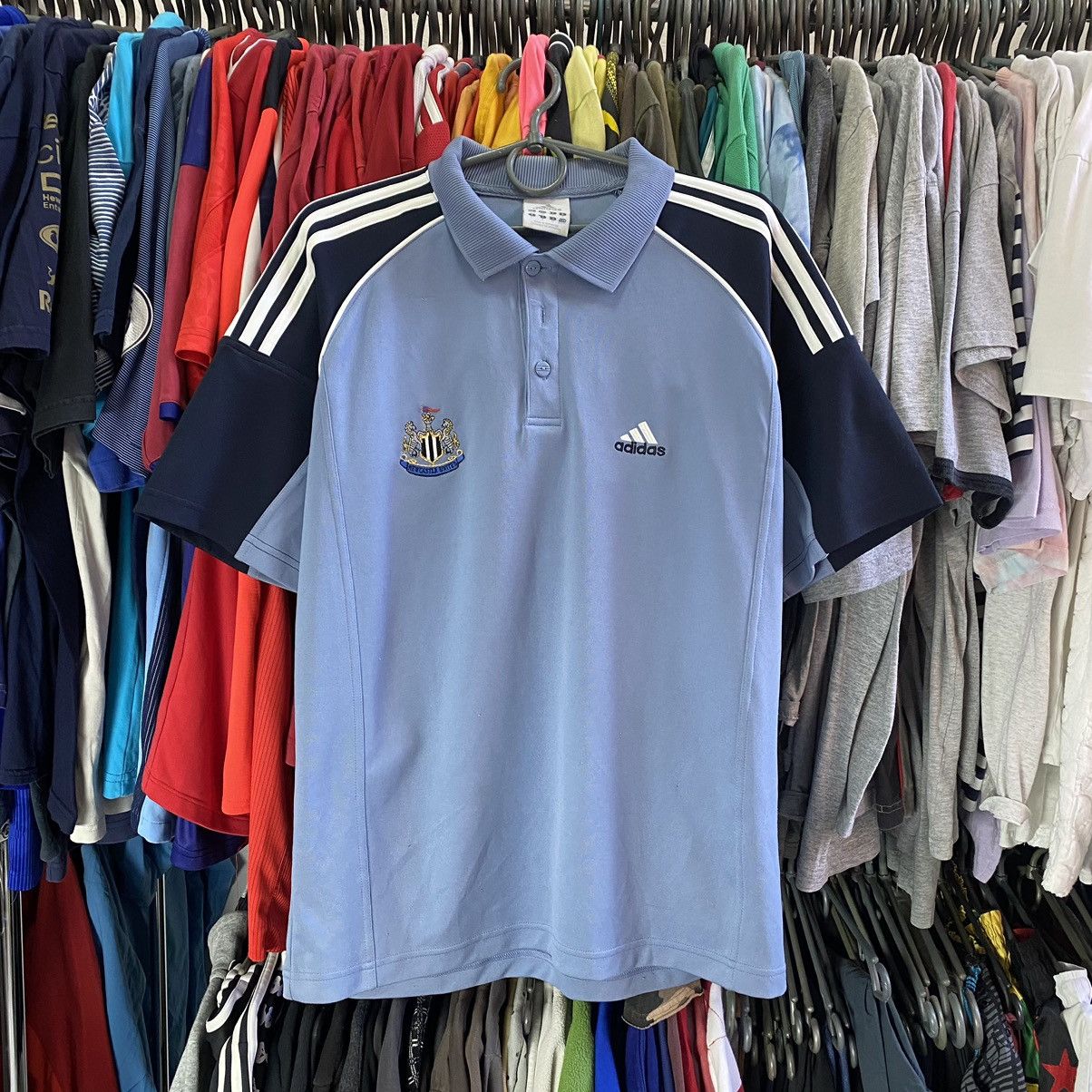 Adidas Vintage Adidas New Castle 2002 soccer jersey Size US M / EU 48-50 / 2 - 1 Thumbnail