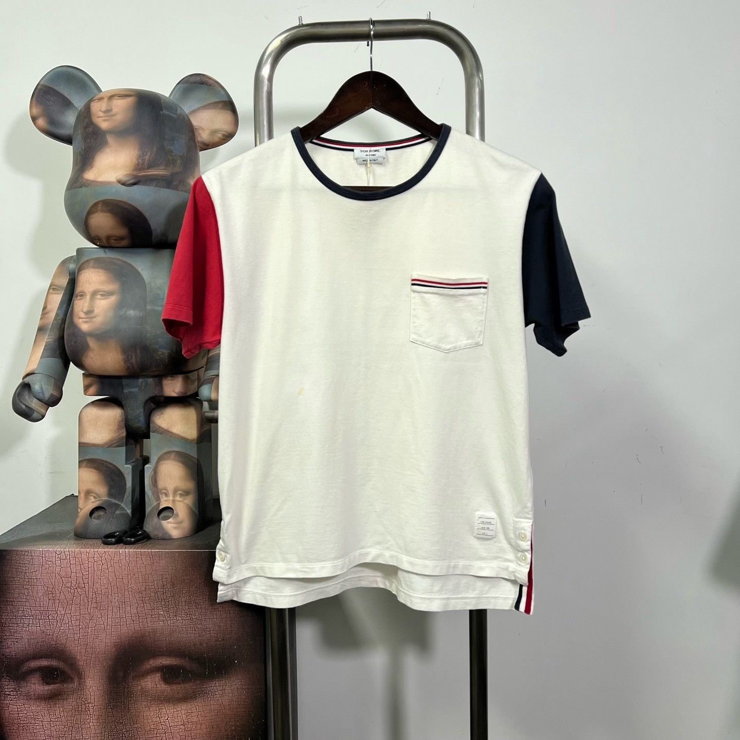 Thom Browne Thom Browne Patchwork Brown T-Shirt l Men Size US L / EU 52-54 / 3 - 1 Thumbnail