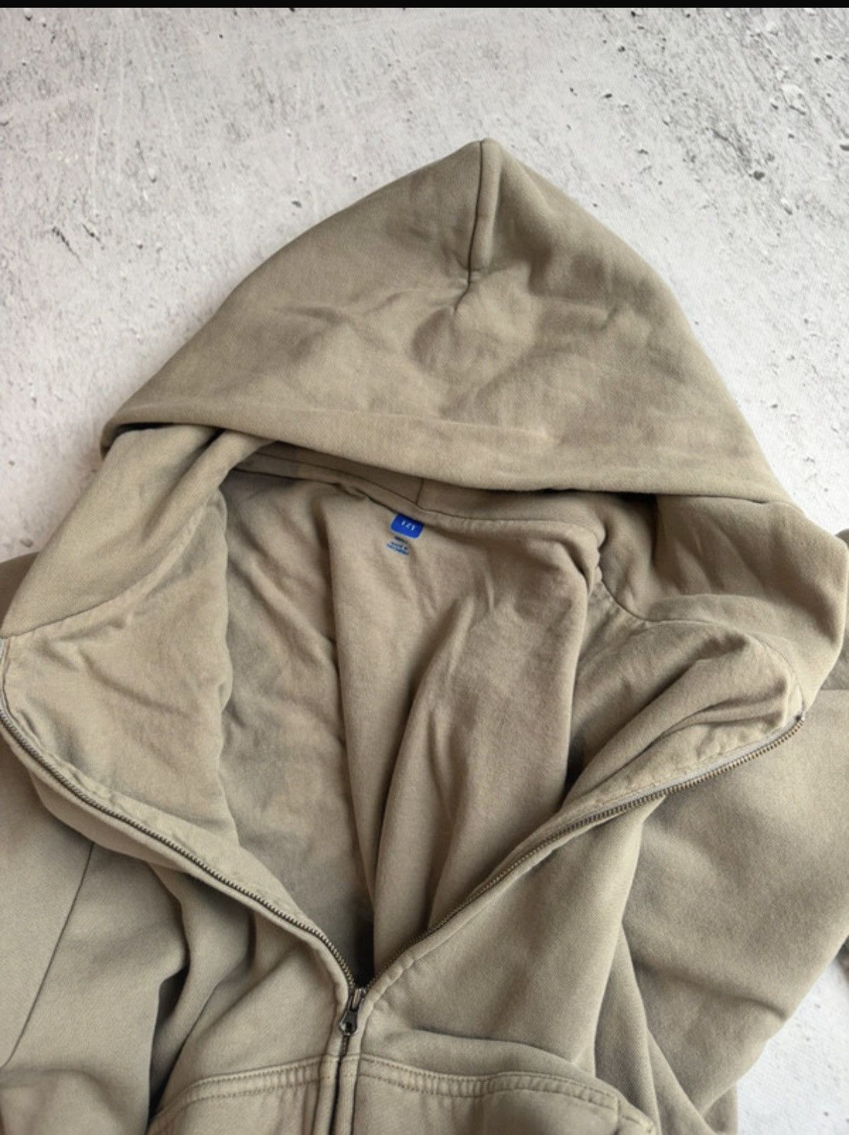 Gap × Yeezy Yeezy Gap double layer gray zip hoodie Size US S / EU 44-46 / 1 - 4 Thumbnail