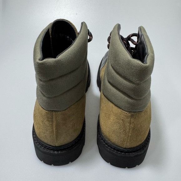 Bally Bally Zeber 24 Suede Lace-Up Hiking Boots Tan Green Black Me Size US 8 / EU 41 - 4 Thumbnail