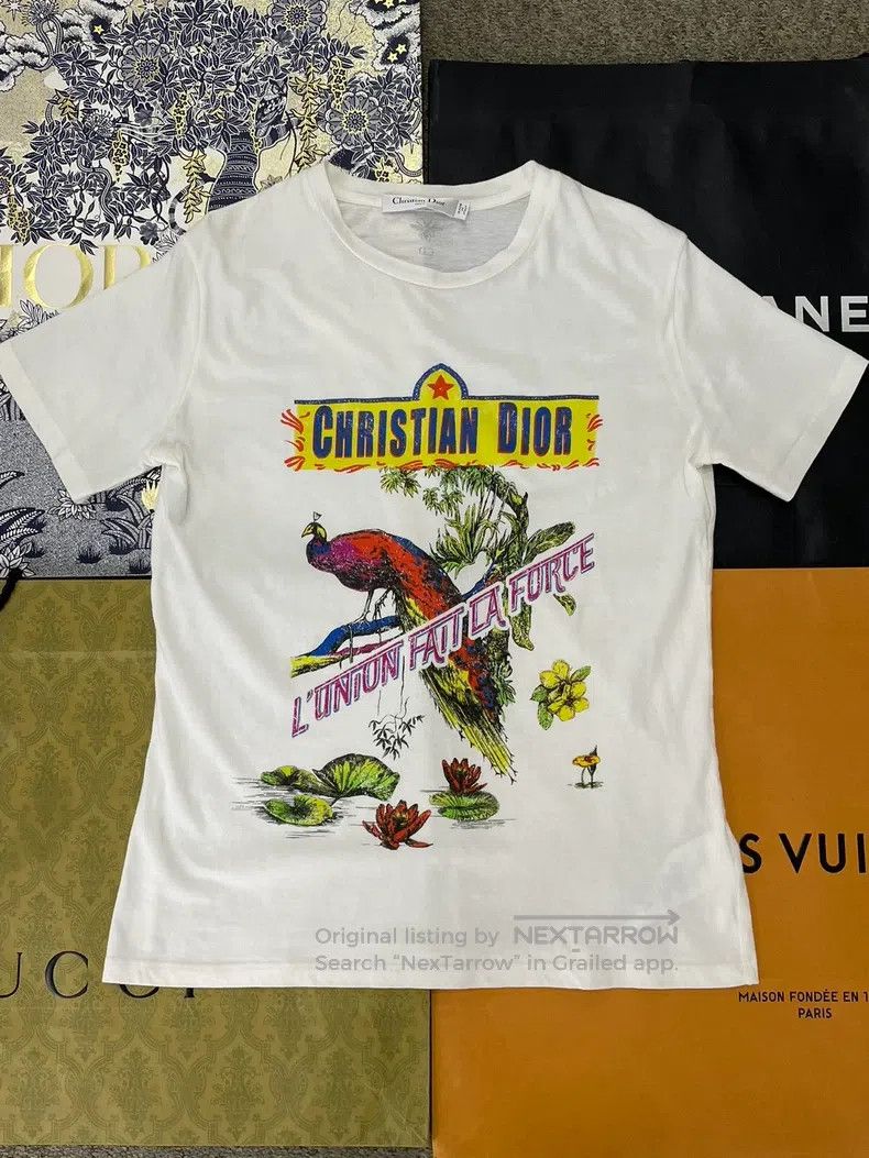 Dior Animal printed short-sleeved T-shirt