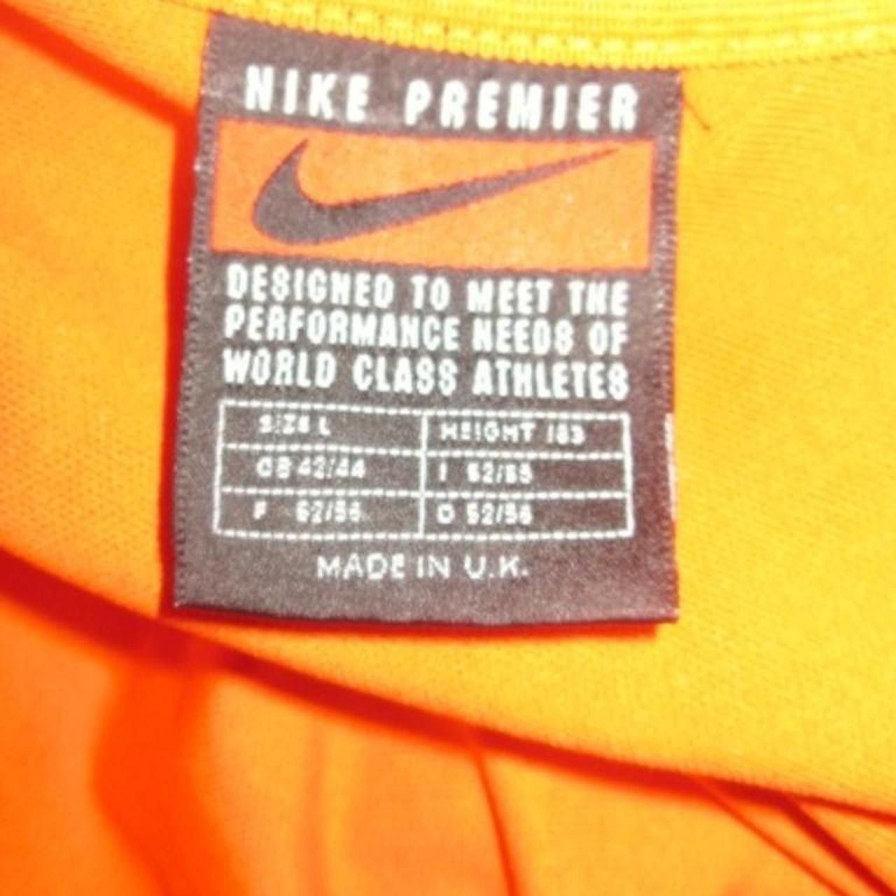Nike Netherlands 1997 1998 Home Shirt Jersey Size US L / EU 52-54 / 3 - 3 Thumbnail