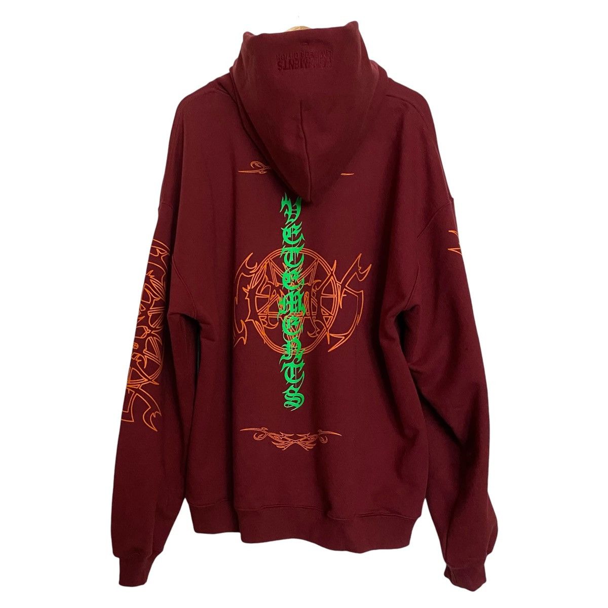 Vetements Vetements Vital Existence Hoodie Size US M / EU 48-50 / 2 - 2 Thumbnail
