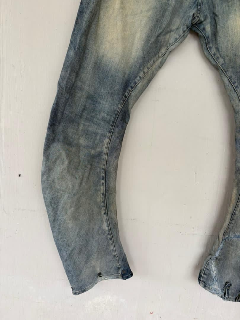 PPFM VTG PPFM Denim Pant Curve Design Rare Design Size US 34 / EU 50 - 7 Thumbnail