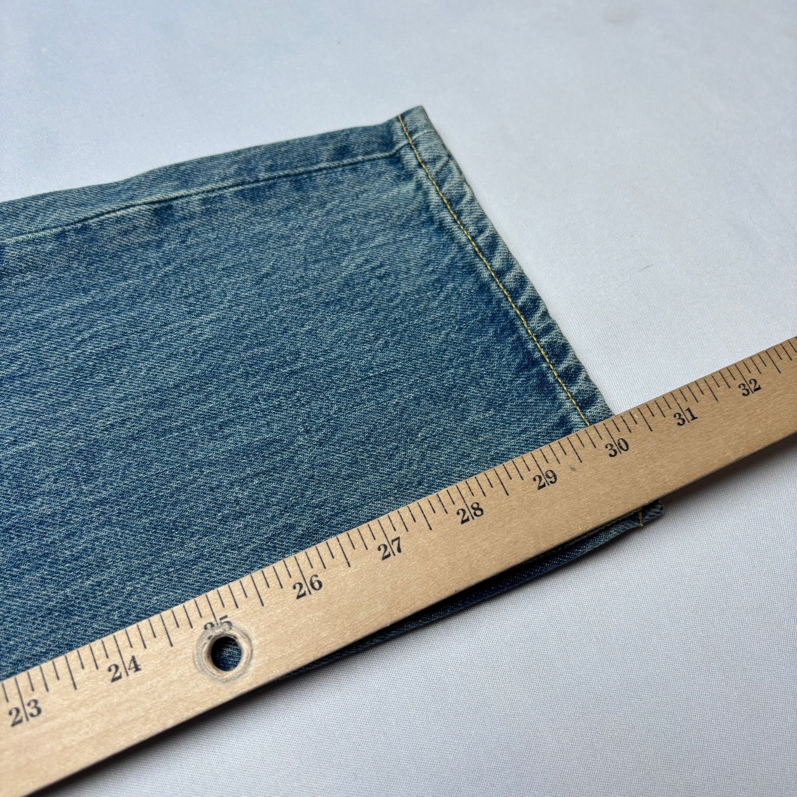 Sid Mashburn $175 Sid Mashburn Slim Straight Jeans 33x30 Made in USA Size US 33 - 8 Thumbnail