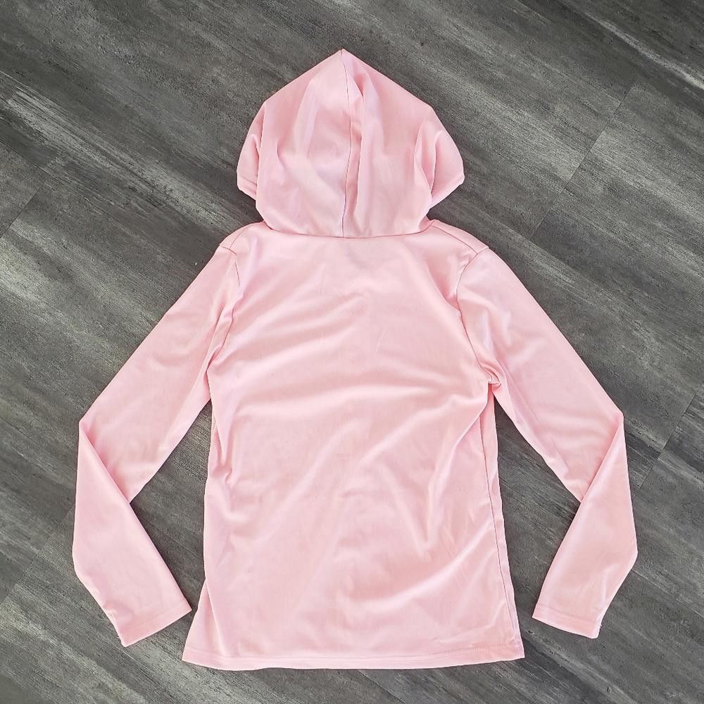 Designer Light Pink VVV Athletic Zip Up Size 28" / US 6 / IT 42 - 2 Thumbnail
