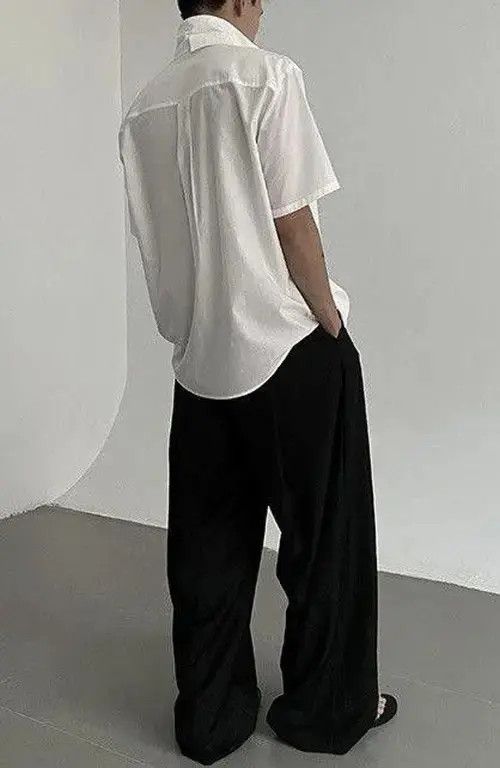 VIBE Cleanfit Retro Double Collar Short Sleeve Shirt Size US M / EU 48-50 / 2 - 5 Thumbnail