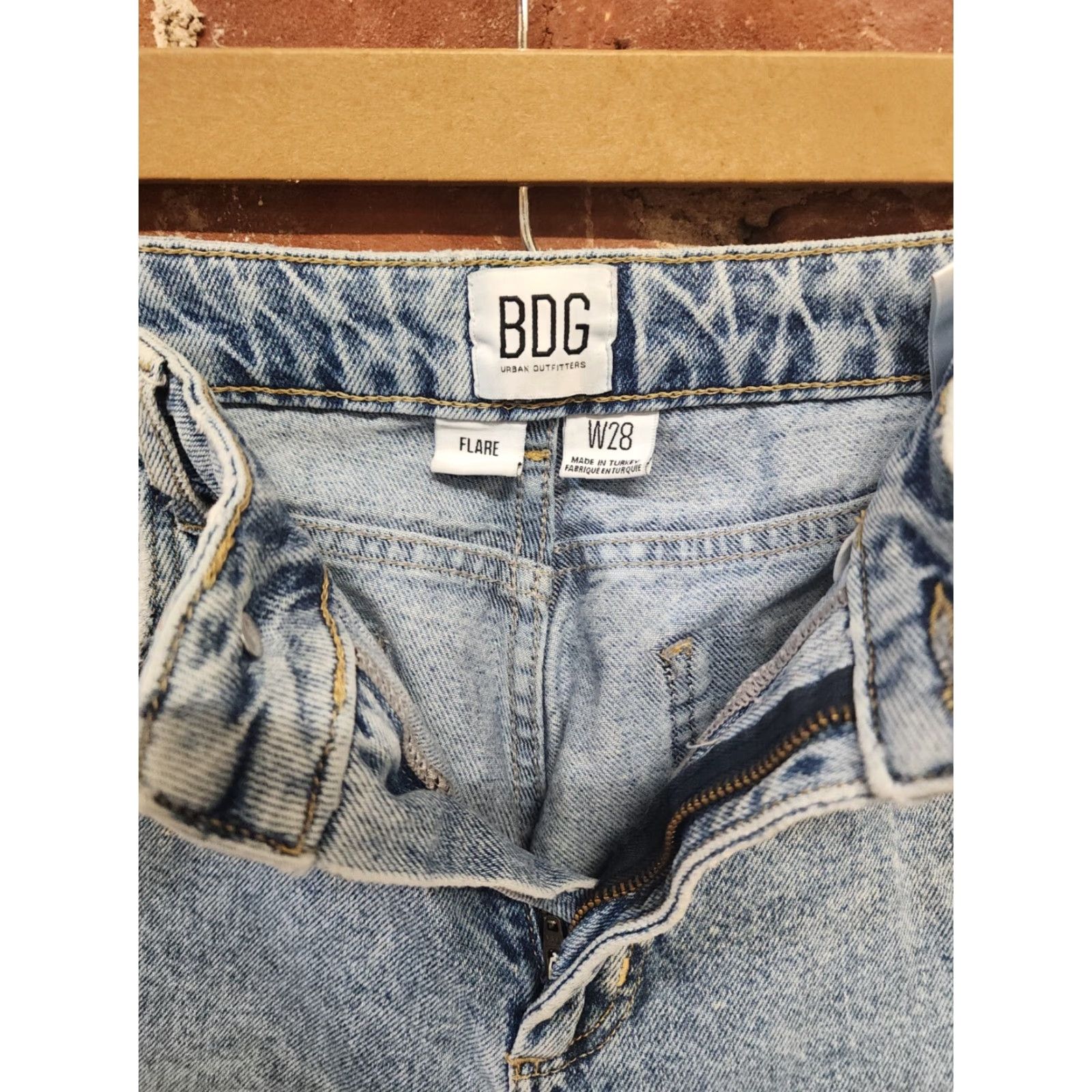 Bdg BDG Flare Jeans Womens 28 Urban Outfitters Size 29" - 4 Thumbnail