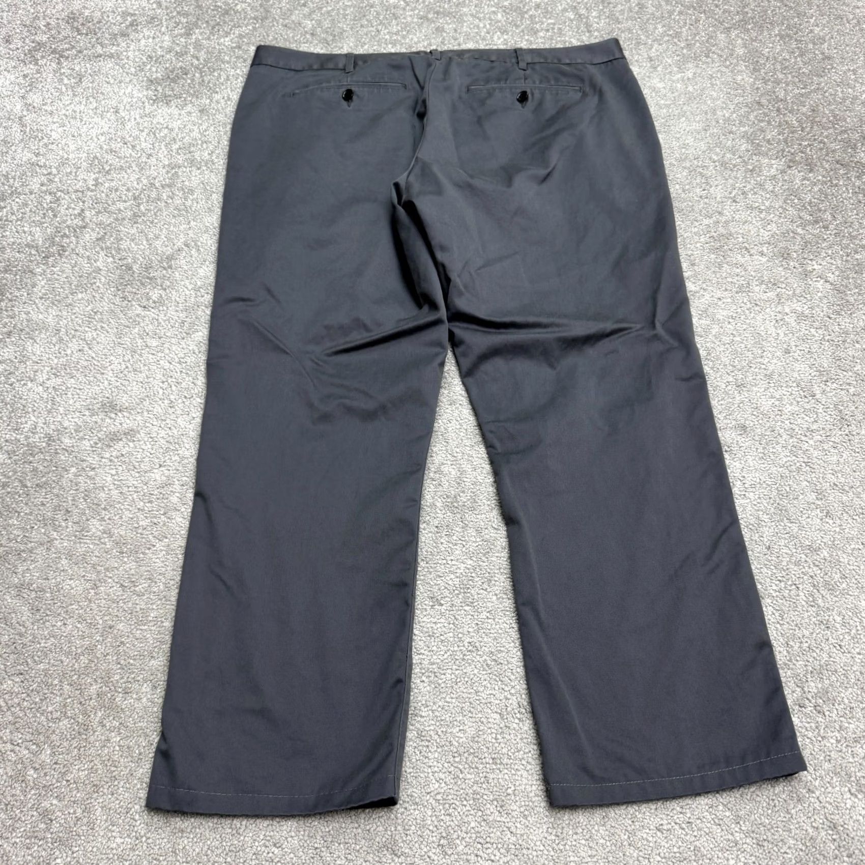 Bonobos Bonobos Weekday Warrior Slim Chino Pants Mens 38x32 Gray Cotton Straight Leg Casual Workwear Shirt? Size US 38 / EU 54 - 2 Thumbnail