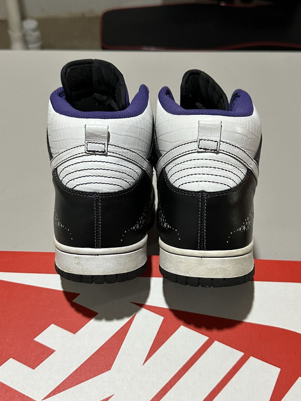 Nike 2006 Nike Dunk High Croc Star Size US 10 / EU 43 - 5 Thumbnail