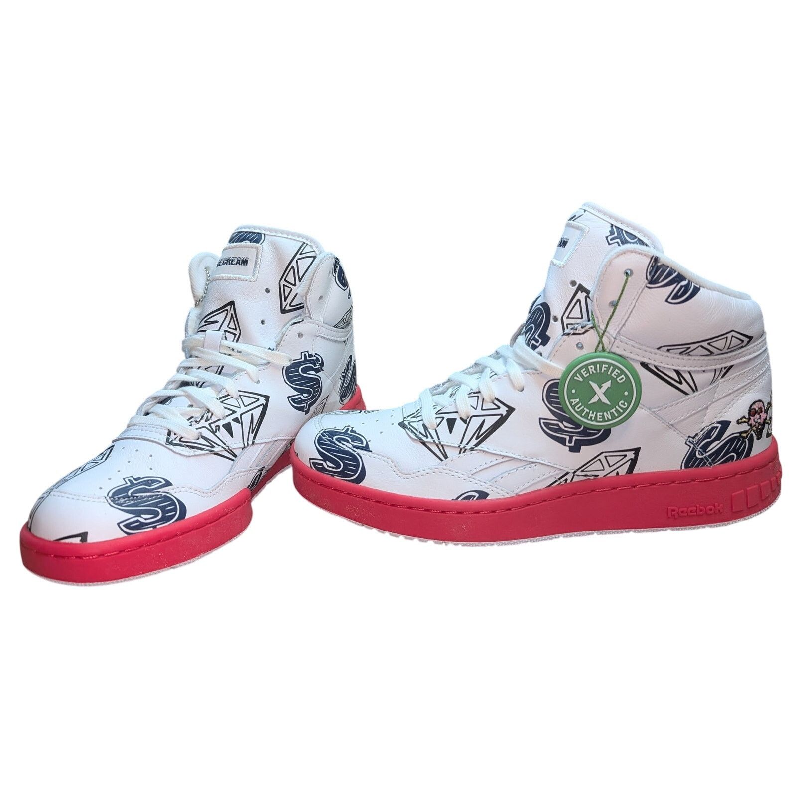 Reebok BBC Ice Cream x Reebok BB4600 'Diamonds & Dollars' Mens 8 Size US 8 / EU 41 - 12 Thumbnail