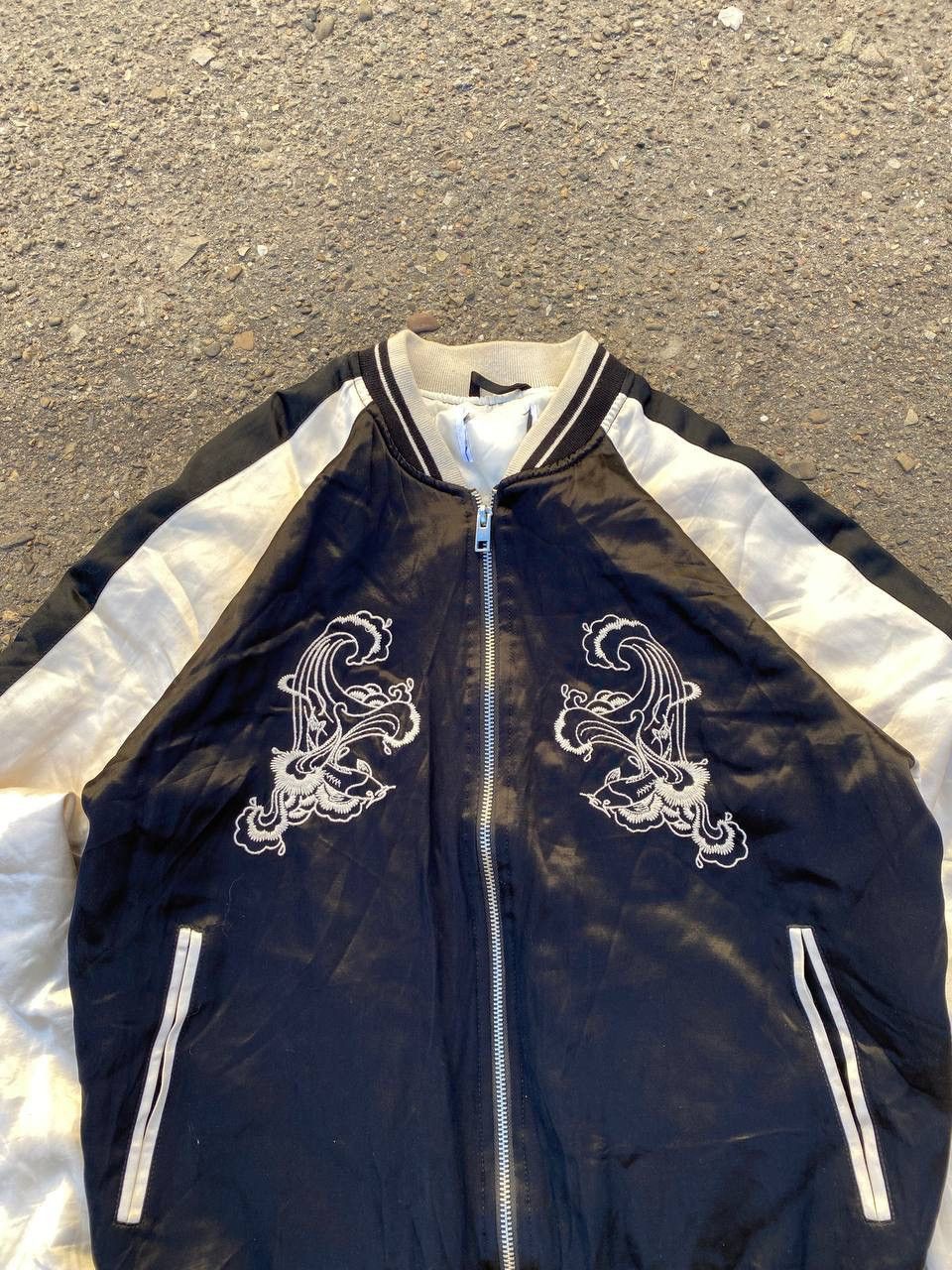 Japanese Brand × Vintage Vintage Ed Hardy style japanese bomber jacket Size US M / EU 48-50 / 2 - 5 Thumbnail