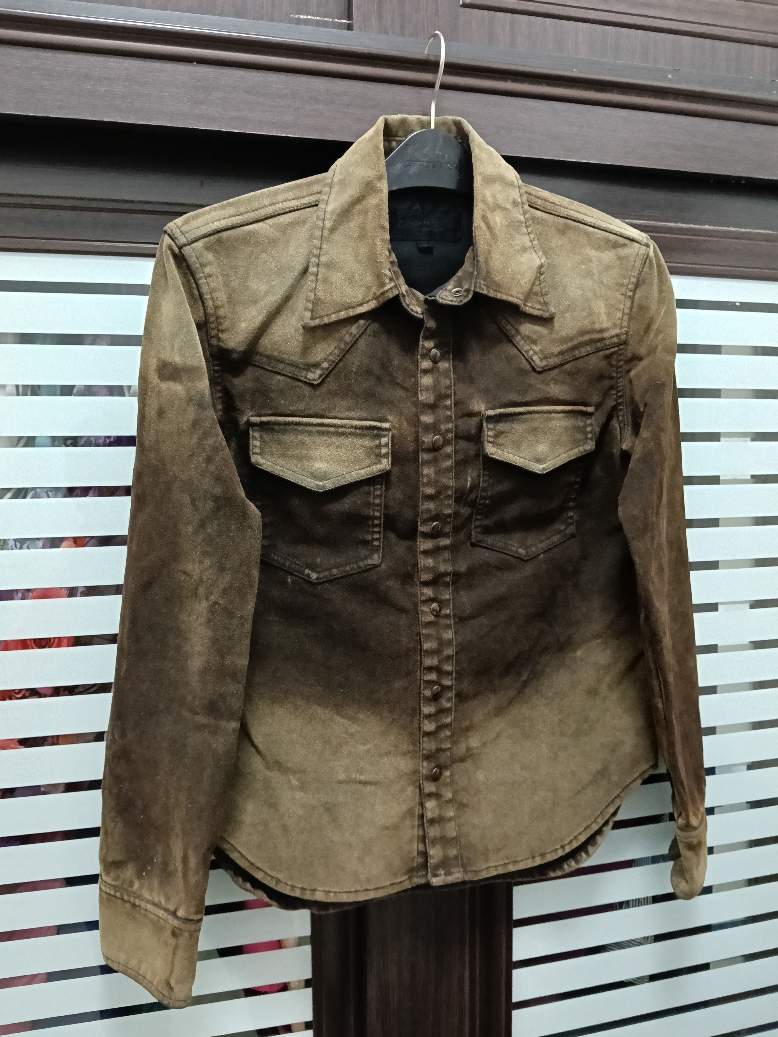 JACKROSE 💥 Jackrose Luv Maison Suede Western Shirt💥 Size US S / EU 44-46 / 1 - 3 Thumbnail