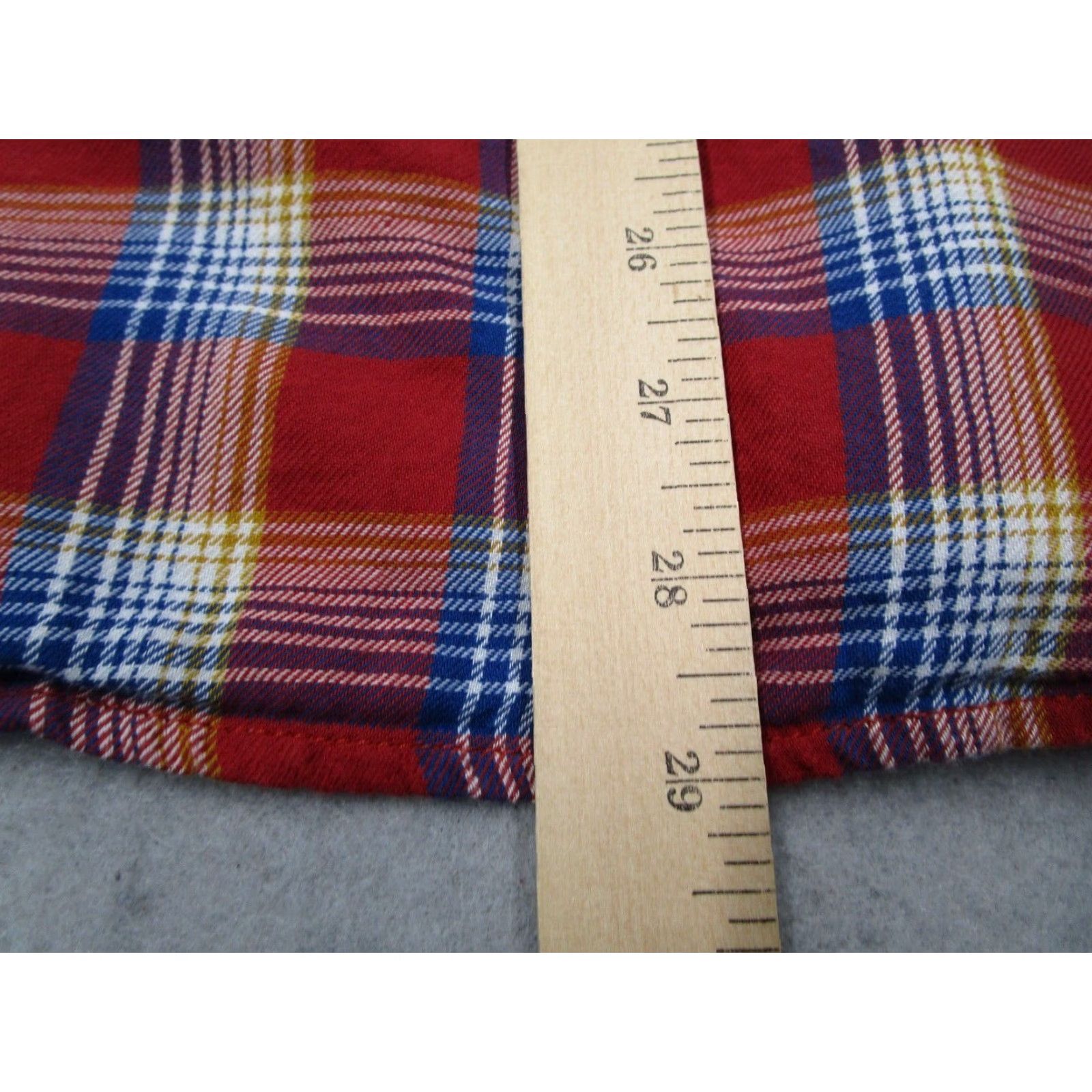 Lucky Brand Lucky Brand Shirt Men M Red Plaid Button-Up Snap Pearl Snaps Classic Fit Casual Work 100% Cotton Size US M / EU 48-50 / 2 - 7 Thumbnail