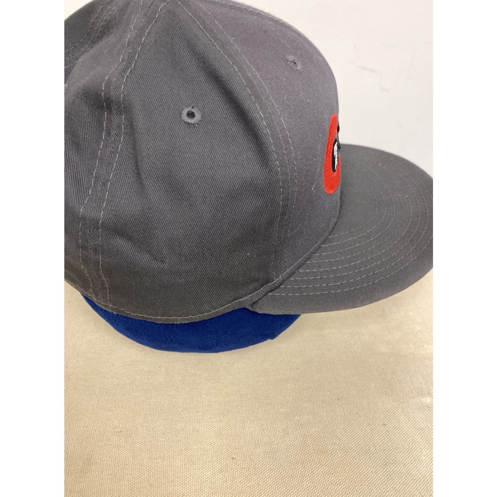 New Era New Era 950 Gray Hat Vented Racing Team Adjustable/ 193 Nylon Polyester Adjustable Men Size Gray Color Hair? Size ONE SIZE - 4 Thumbnail