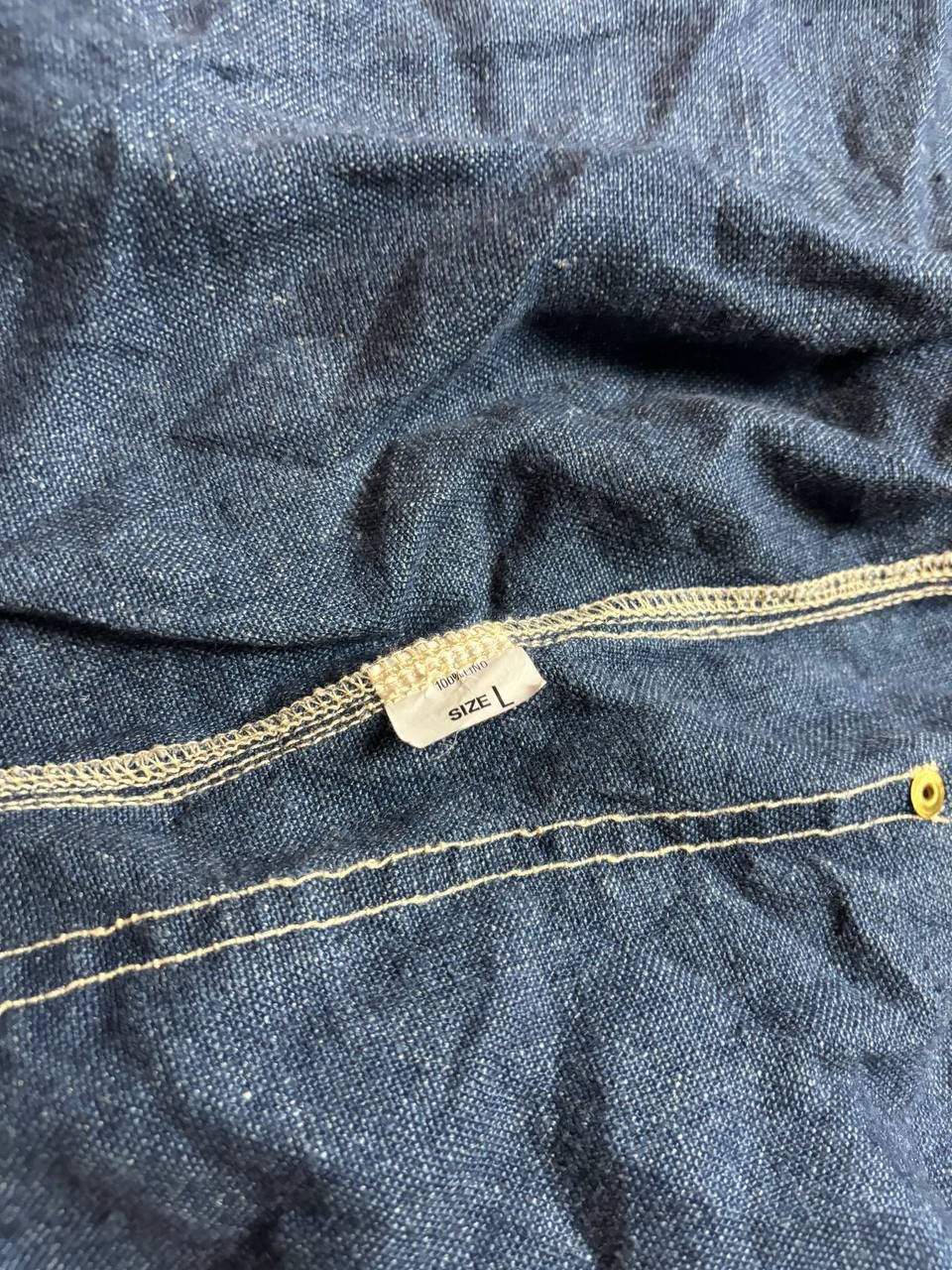 Japanese Brand × Vintage Vintage Y2K Idols South Side 90s Denim Jacket Religion Style Size US L / EU 52-54 / 3 - 9 Thumbnail