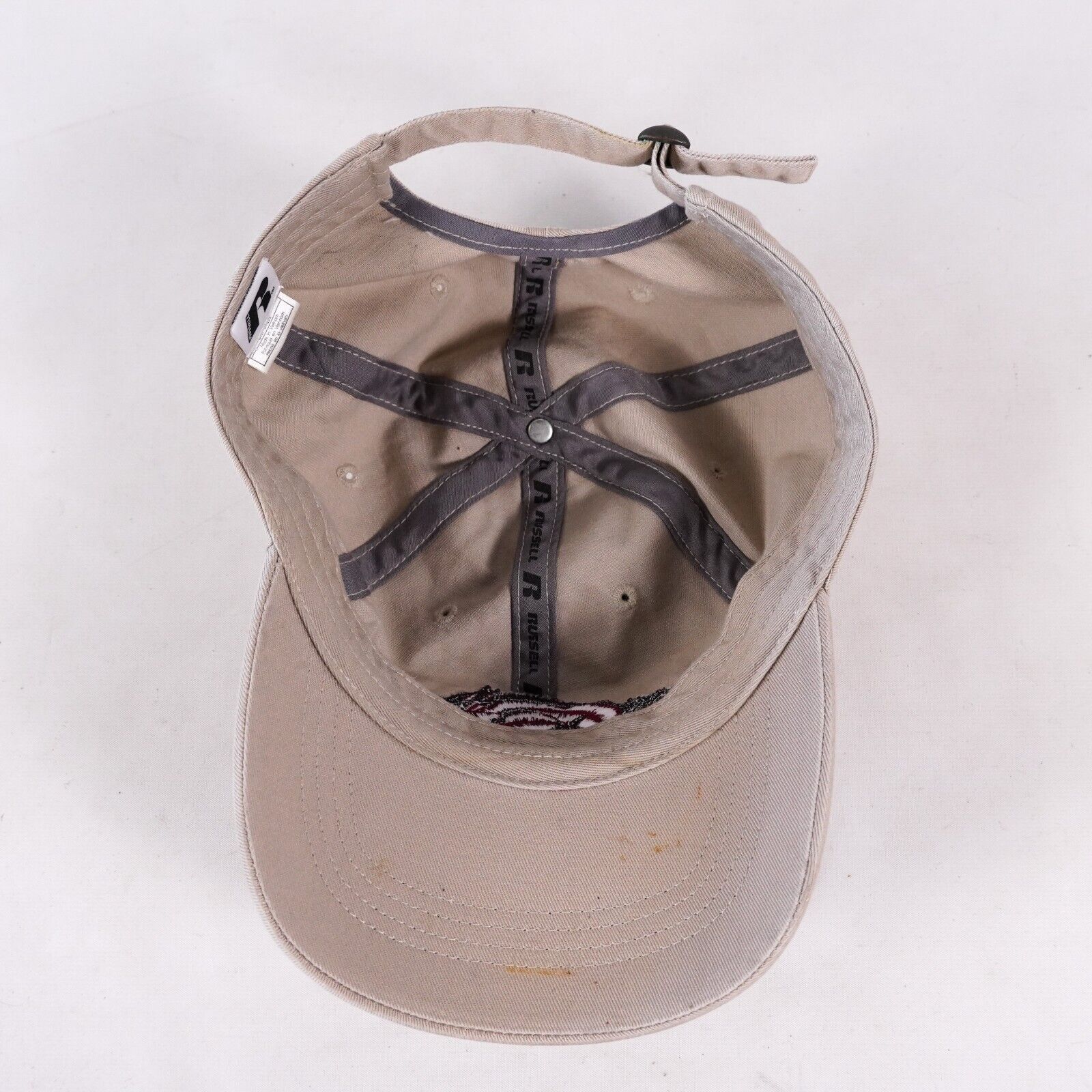 Other Russell Arkansas Razorbacks Basketball Hat Cap Tan Size ONE SIZE - 7 Thumbnail
