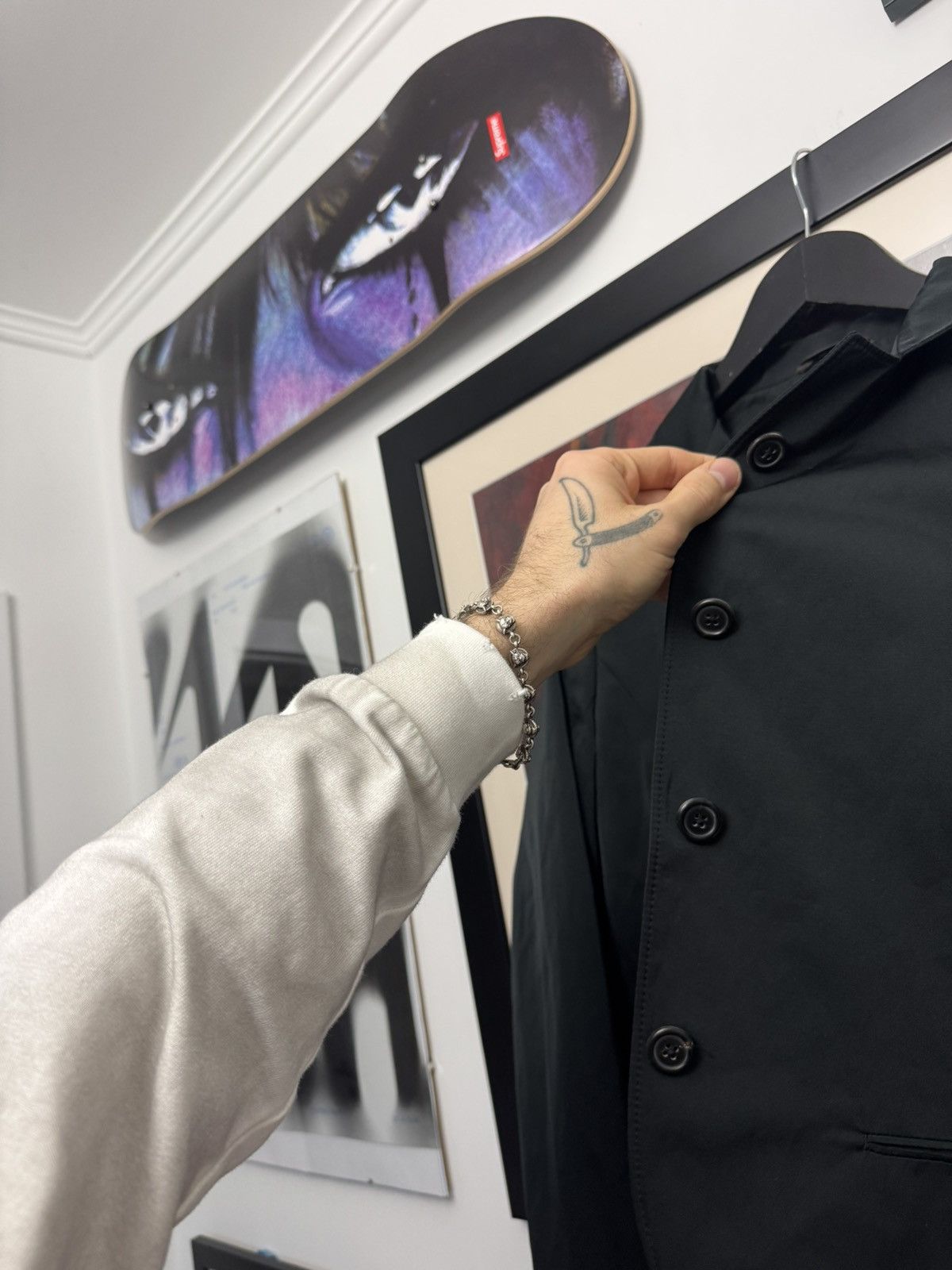 Jil Sander Jil Sander Blazer Women Jacket Cropped Luxury Bllack Rare Size XS / US 0-2 / IT 36-38 - 5 Thumbnail
